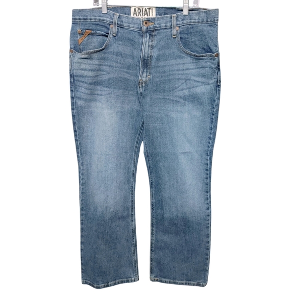 Ariat Other - Ariat Medium Wash Straight Leg Blue Denim Jeans Mens Size 38 / 30